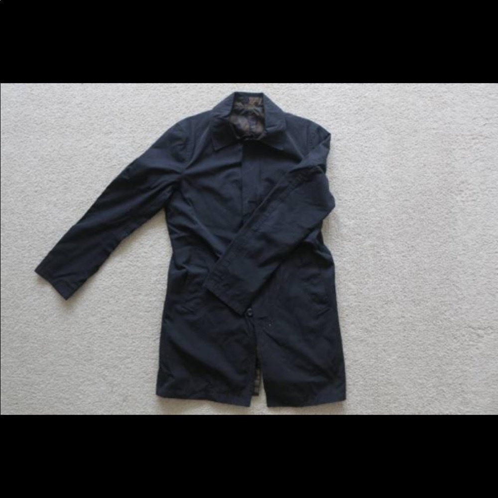 Black zip up fall jacket